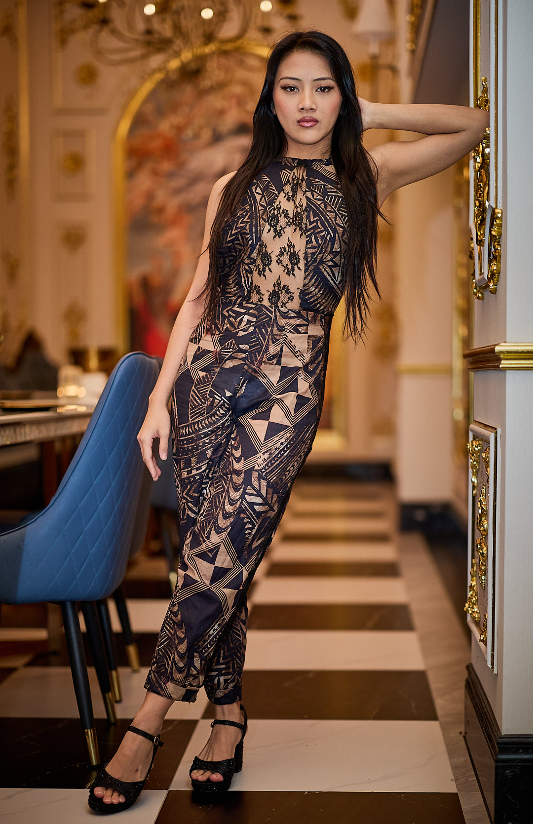 Halter Jumpsuit Aforieke Halter Jumpsuit Aforieke
